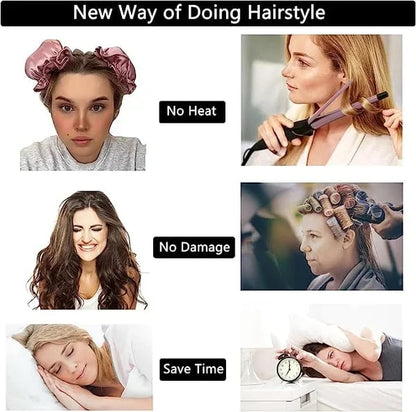 🔥Satin Heatless Curling Set
