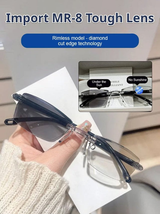 🏆Last Day 49% OFF🔥Color-changing anti-blue light presbyopia glasses
