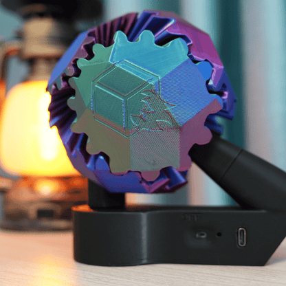🔥3D Printed Electric Rotating Gear Ball