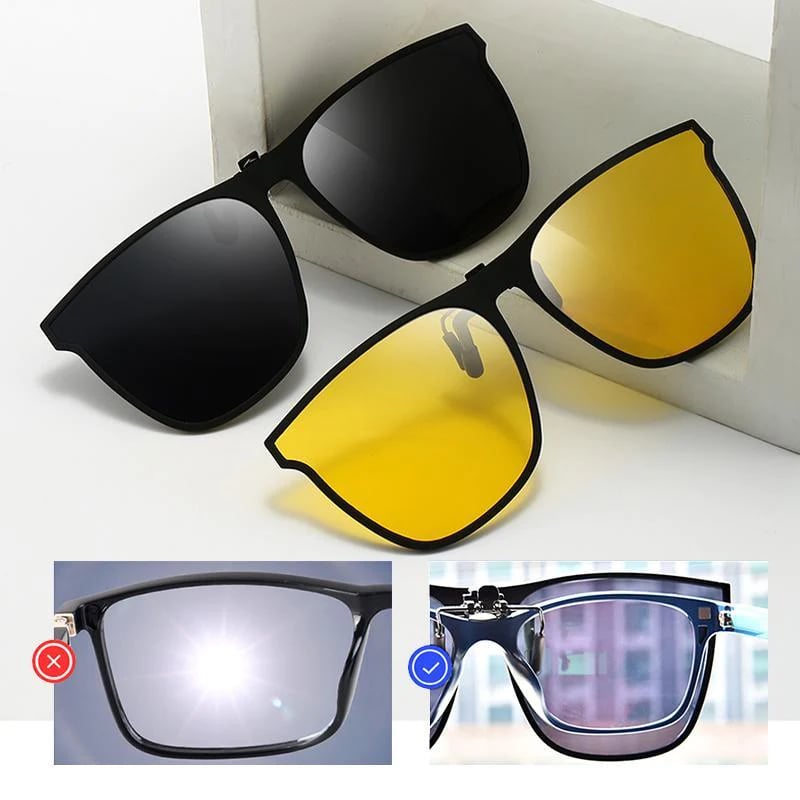New Polarized Clip-on Flip Up Sunglasses（Limited Time Offer）