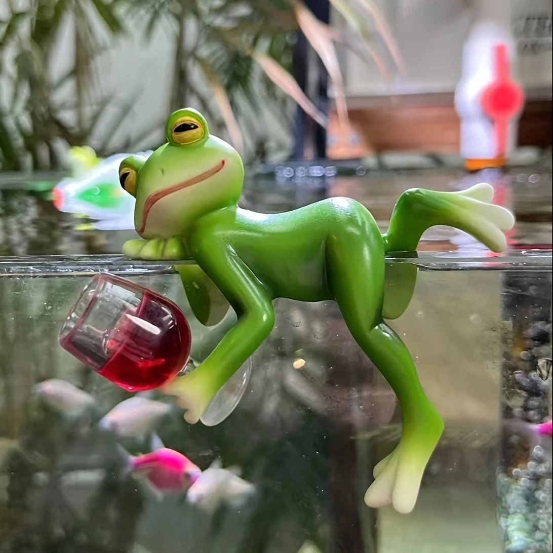 🐸 Frog Flower Pot Hanger Ornament🍷