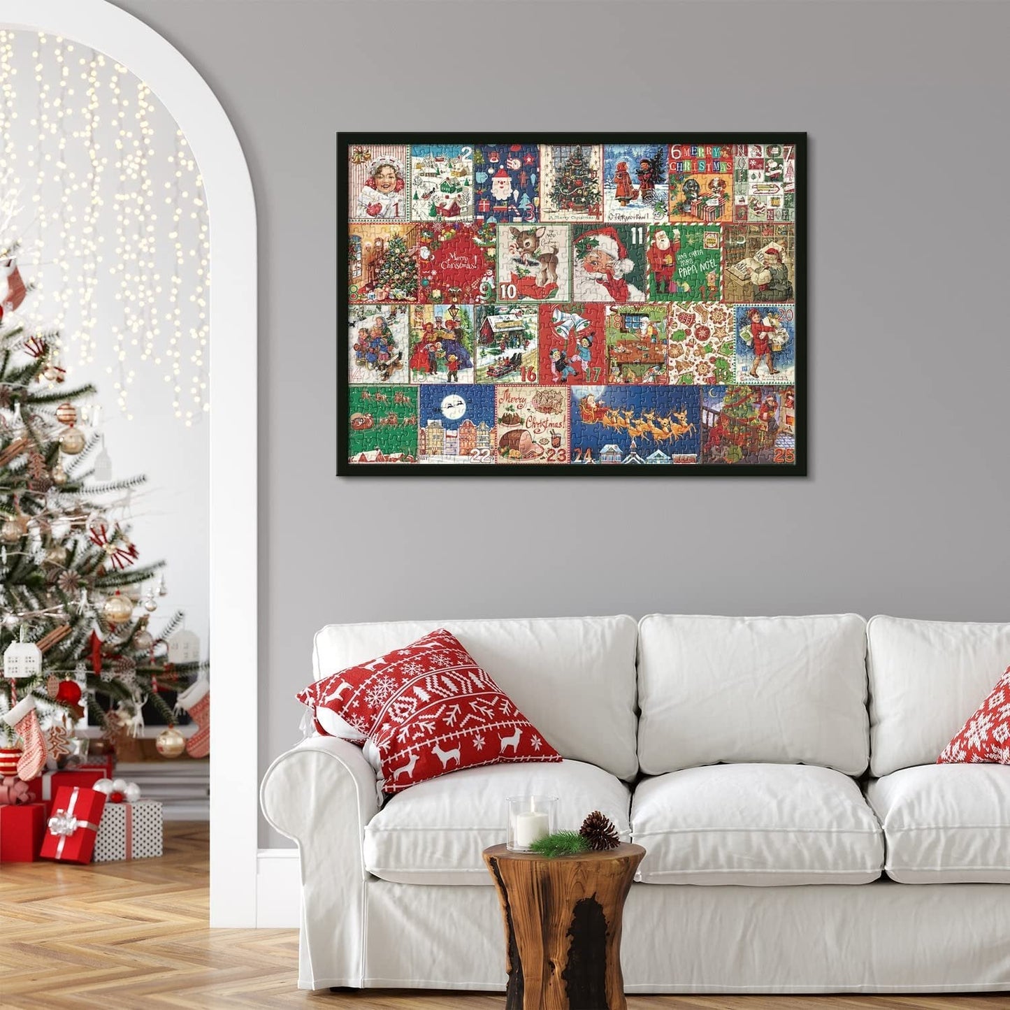 🎄Christmas Advent Calendar Jigsaw Puzzle 1000pcs🧩