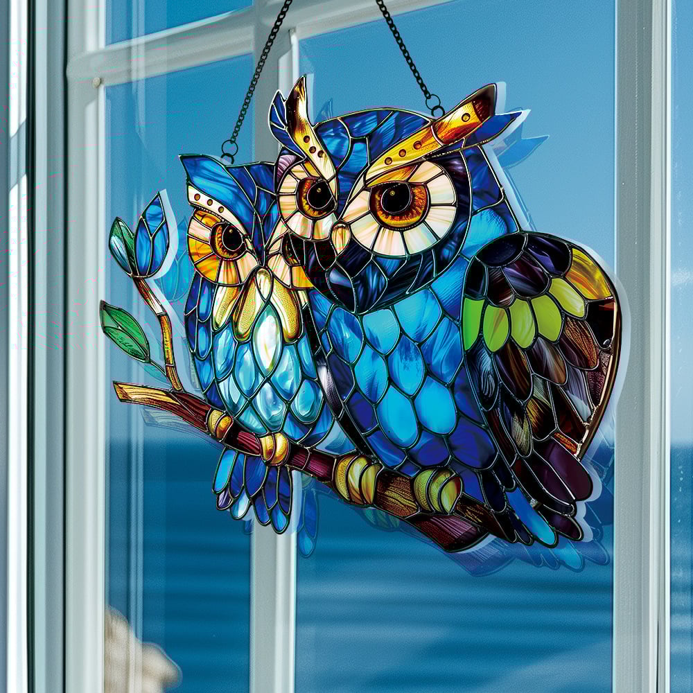🌷LAST DAY 70%OFF 🌺Stained Suncatcher Hanging Decor