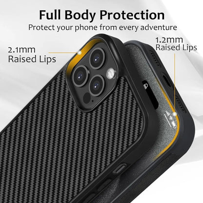 Magnetic Forged carbon Fiber Cell Phone Case