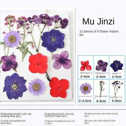 Transparent Dried Flower Bookmarks