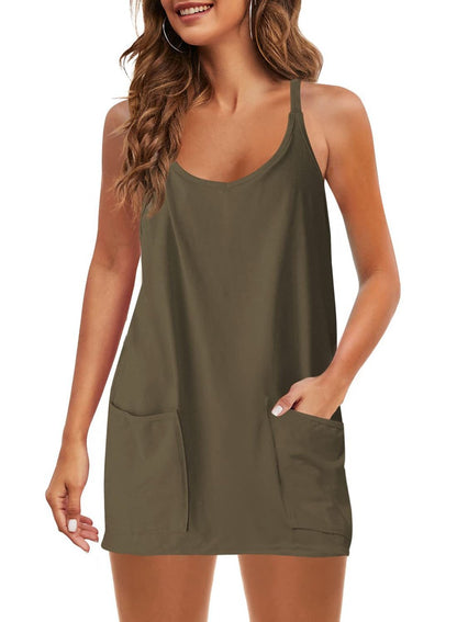 Women's Summer Sleeveless Mini Dress