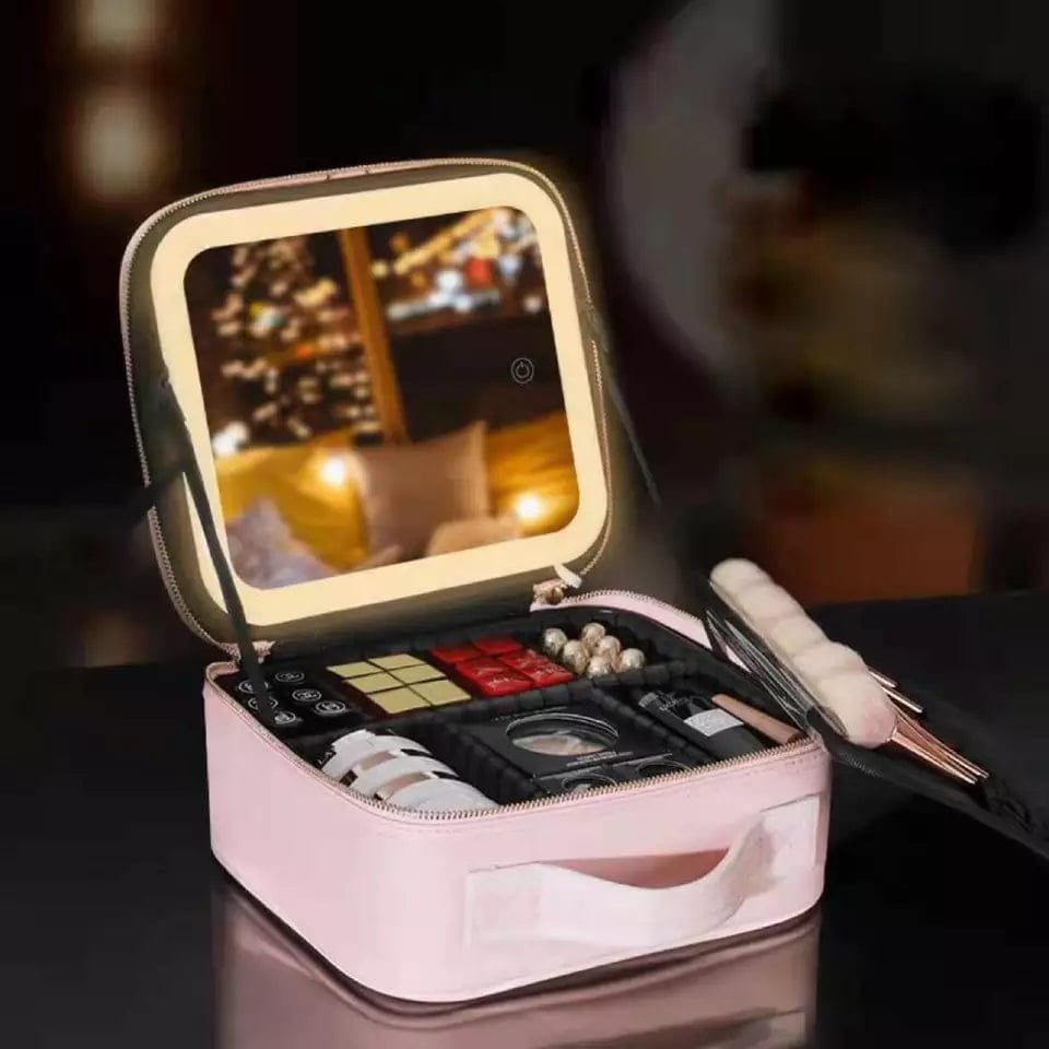 🎁🎁Makeup bag with LED Mirror