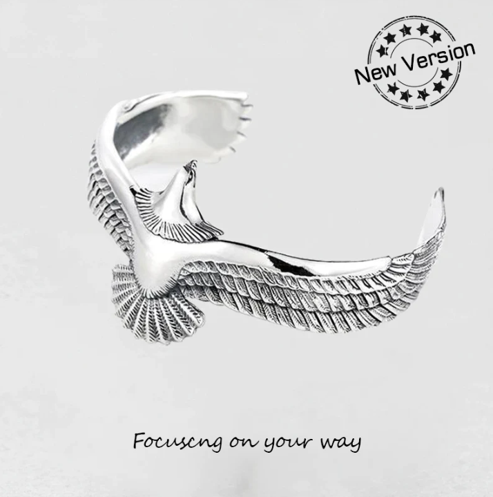 925 Silver energy eagle Bracelet