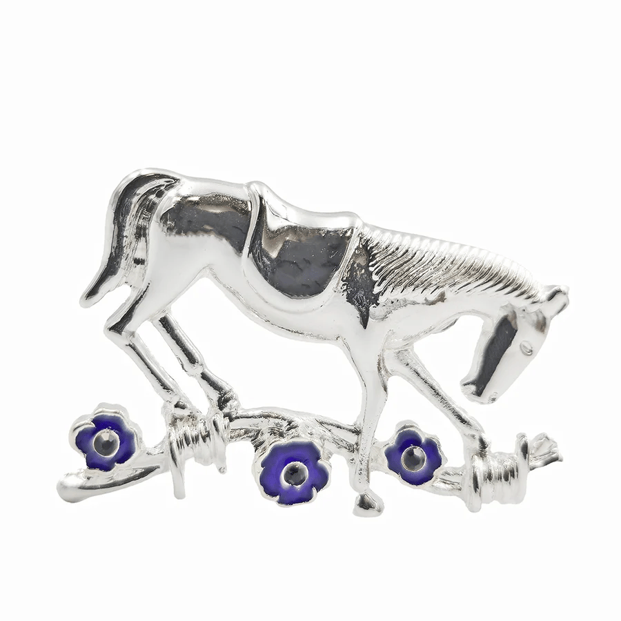 Limited Edition - War Horse Red Poppy Brooch