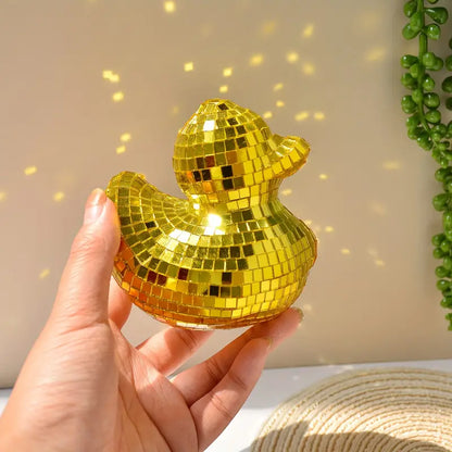 ✨🦆Charming Disco Mirror Duck