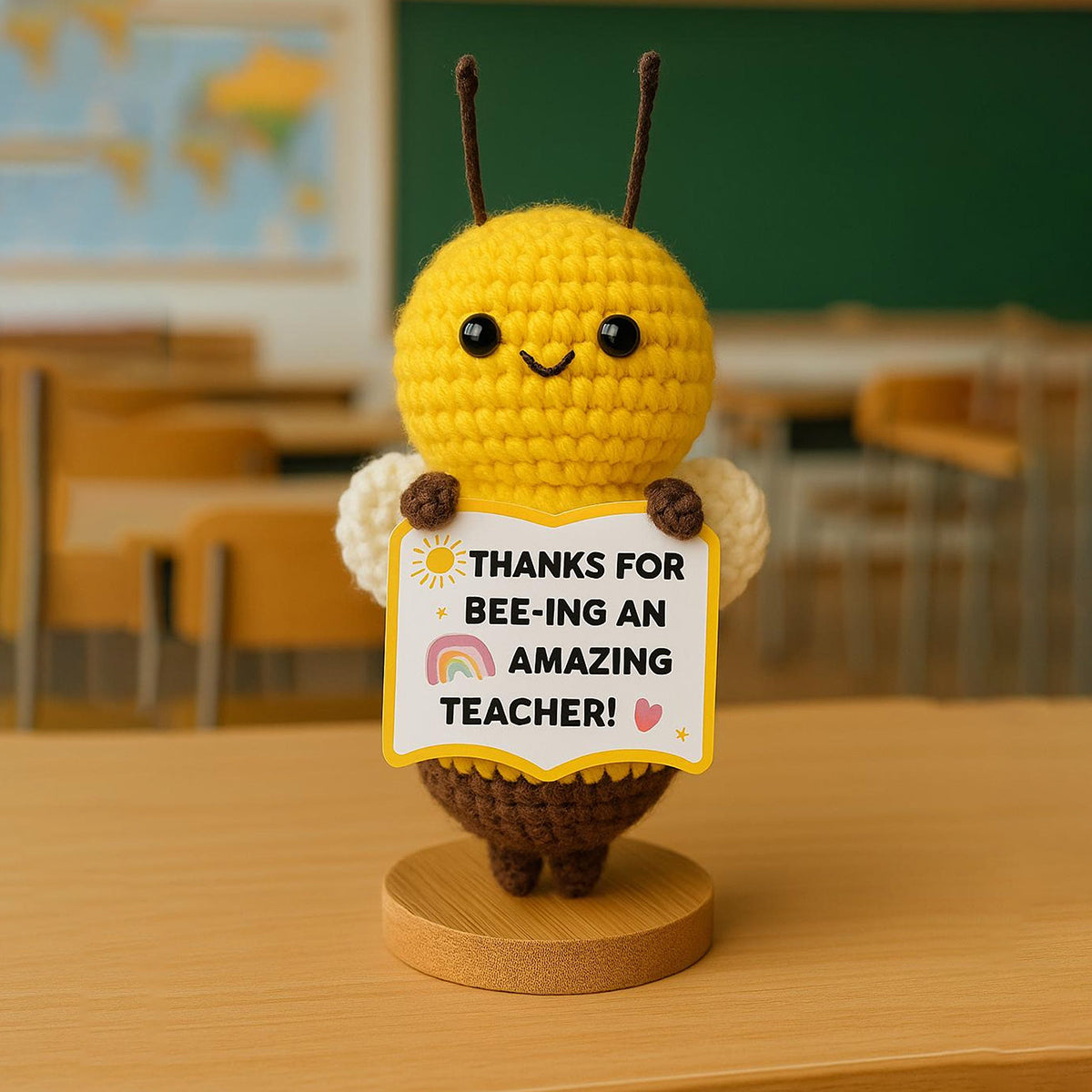 💖Teacher Appreciation Gift Crochet Bee
