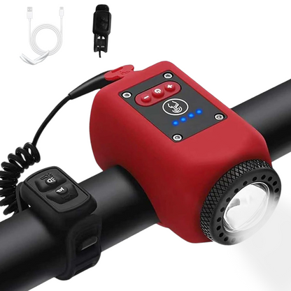 Woyuosn 2-in-1 Bike Light and Horn
