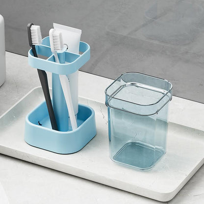 🪥 Stylish Toothbrush Holder with Cover