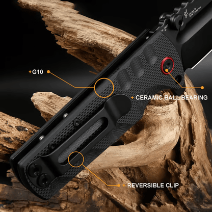 ⏰Last 9-hour 49% OFF⏰ PROPONENT ATZ-1820P D2 Steel Black PVD Blade