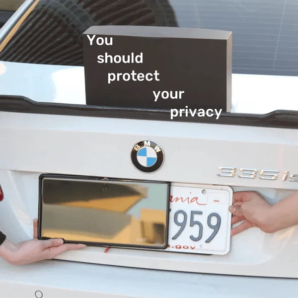 🔥Last Day 49% OFF - Blackout License Plate