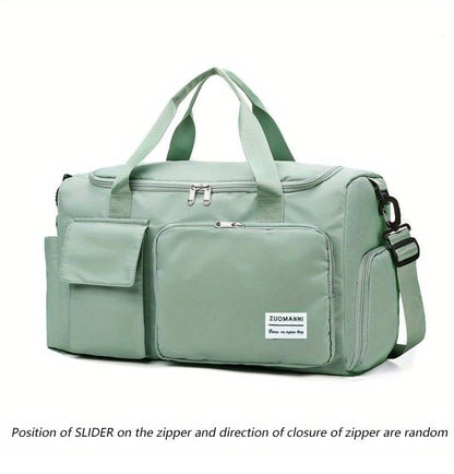 Premium Weekender – Spacious Travel & Gym Duffle with Shoe Storage