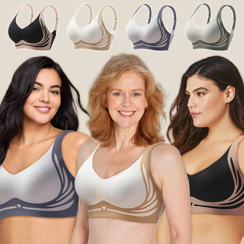 🎁Last Day 49% Off - Super gather bra | Wireless Push-up Bra👍No more sagging breasts
