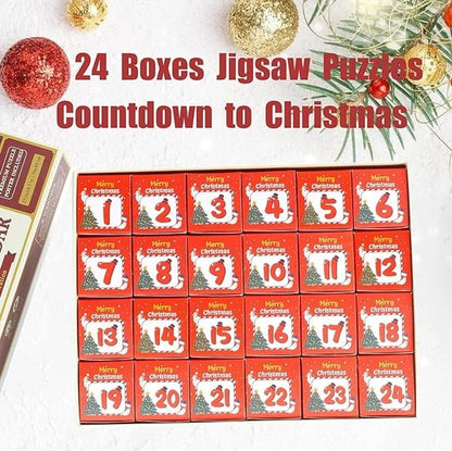 🎄Christmas Advent Calendar Jigsaw Puzzle 1000pcs🧩