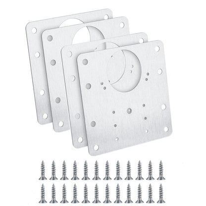 Hinge Fixing Plate Bracket Kit