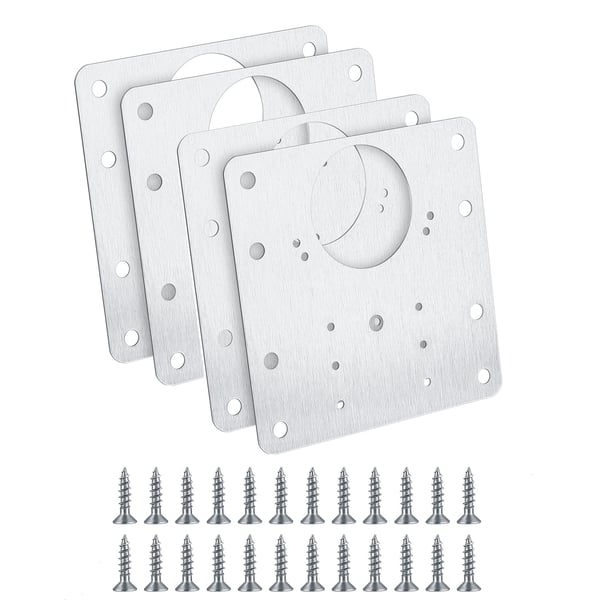 Hinge Fixing Plate Bracket Kit