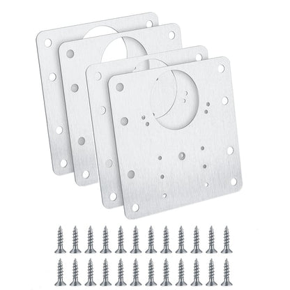 Hinge Fixing Plate Bracket Kit