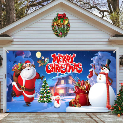 🎄Last Day Sale 49% OFF - Christmas 2024 Reusable Garage Door Decoration