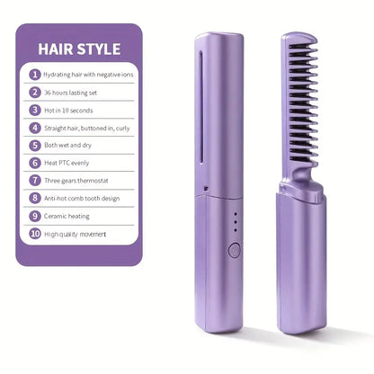 Rechargeable Mini Hair Straightener
