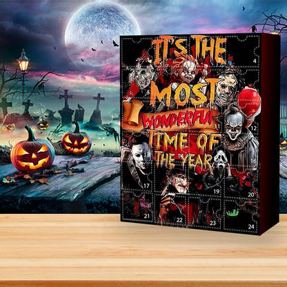 🔥Halloween Sale 57% Off - 🎃Halloween Horror Movie Characters Advent Calendar