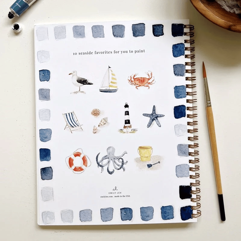 🔥LAST DAY 60% OFF - 💕Watercolor Workbook 🖼️Beginner-Friendly