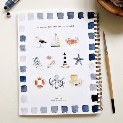 🔥LAST DAY 60% OFF - 💕Watercolor Workbook 🖼️Beginner-Friendly
