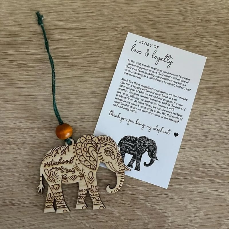 🔥HOT SALE 50% OFF - 🐘Friendship Gift • Sisterhood Elephant