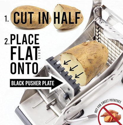 💥LAST DAY SALE 49% OFF-Stainless Steel French Fry Cutter