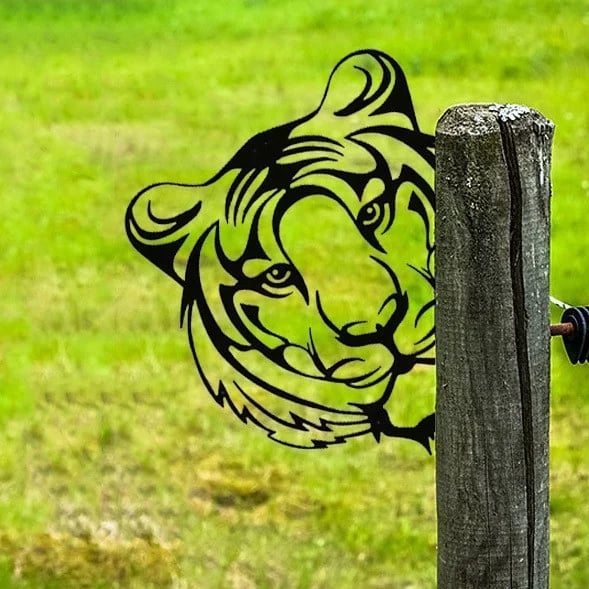 🔥LAST DAY 70% OFF🎁Peeping Metal Farm Decor Garden Decor Animal Art