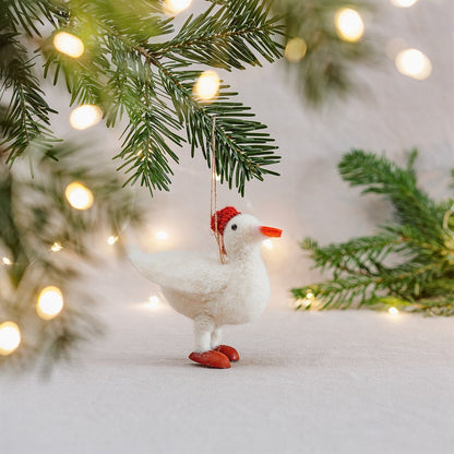 🎅Funny Felt Decoration with Christmas Hat