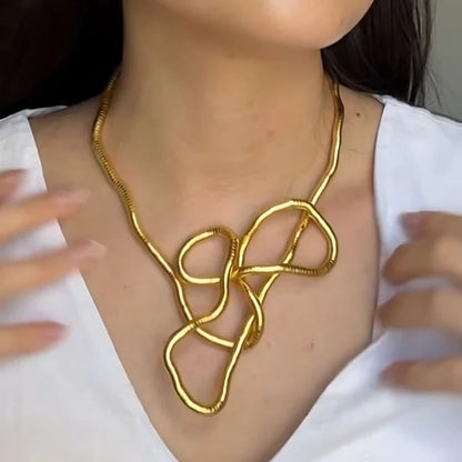 📿New Arrival Designer Direct Sales📿Snake Malleable Necklace⏰Last Day 49% OFF⏰