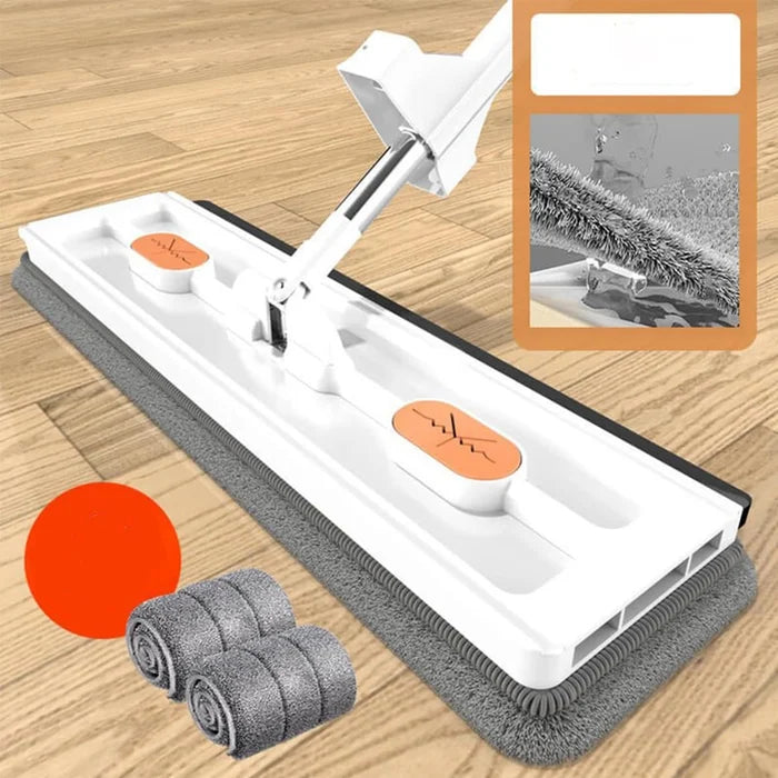 🔥Last Day Buy 1 Get 2 Free - Newly Upgraded Hand-wash-free Large Flat Mop