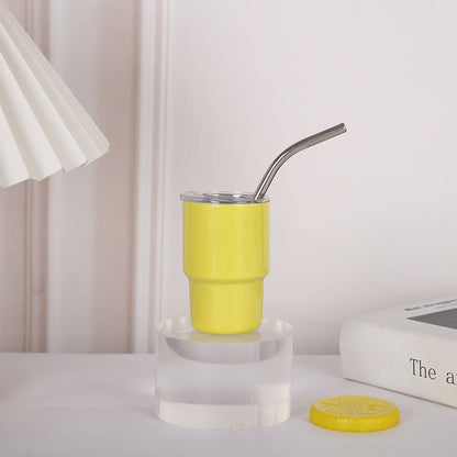 Stainless Steel Mini Straw Thermos Cup