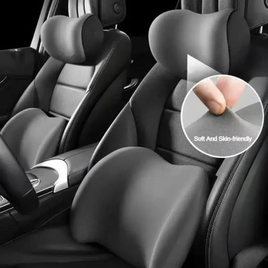 🎁 Car Headrest & Lumbar Support Cushionimage