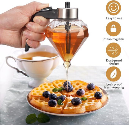 🔥Last Day 49% OFF✨Diamond Glass Honey Dispenser