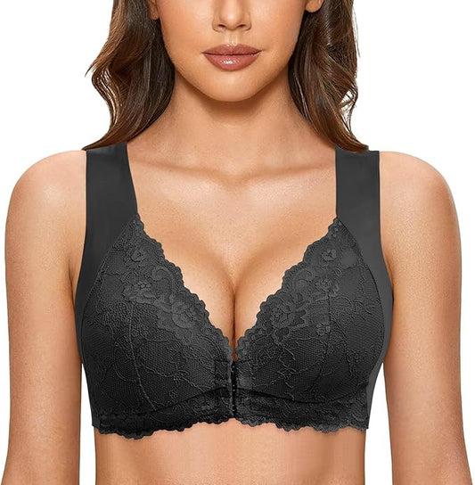 🎄2025 Full Coverage Front-Closure Support Bra Comfort & Sleep Bra✨