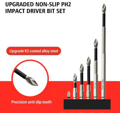 🔥Last Day 49% OFF✨Magnetic Anti-Slip Screwdriver Bit Set