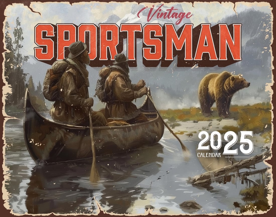 🫎2025 Vintage Hunting Calendar