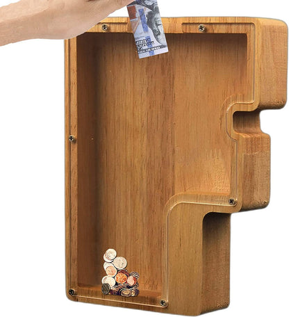 🎄Christmas gift Piggy Bank-Wood Gift For Kids