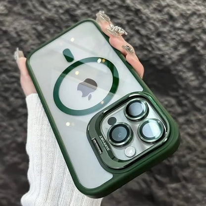 🔥New In Phone Case for iPhone 16 Series - Invisible Camera Lens Holder Magnetic Case for iPhone