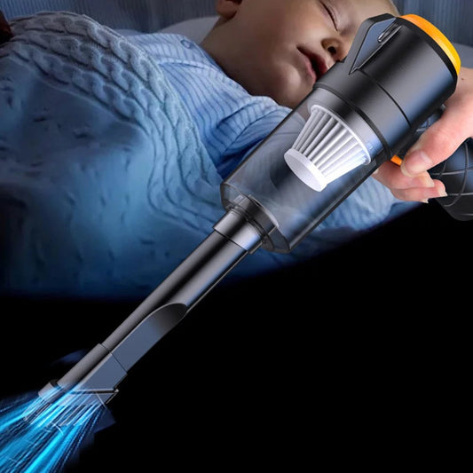 6-in-1 Wireless Powerful Car Vacuum Cleaner🔥