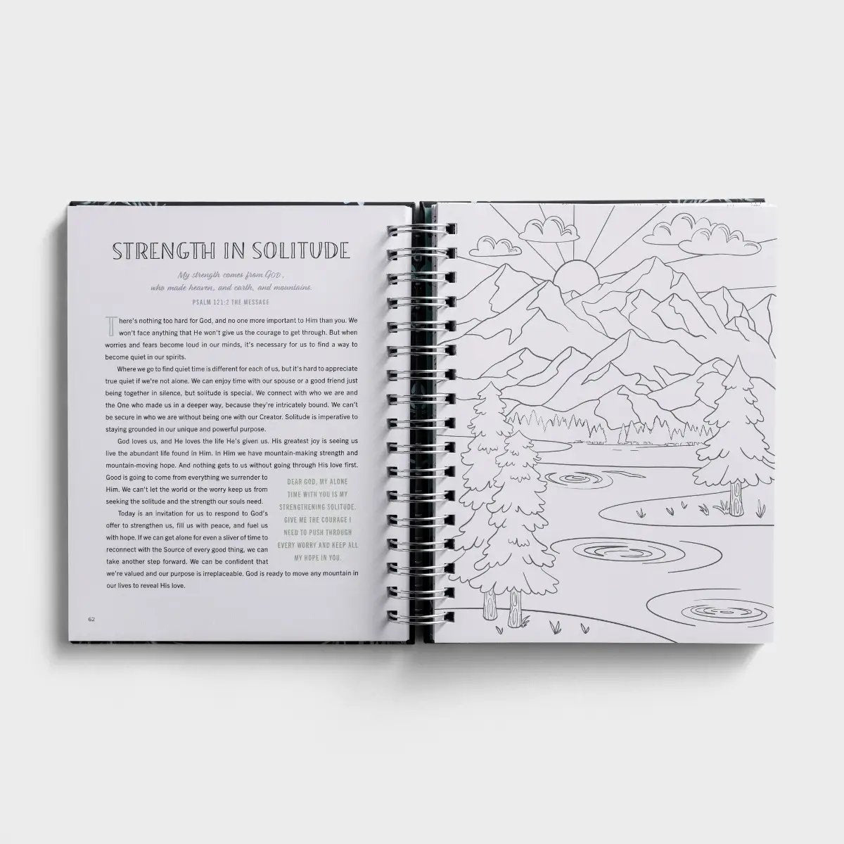 🔥LAST DAY SALE 49% OFF - Be Still & Know: Devotional Coloring Book➕️(Hardcover)