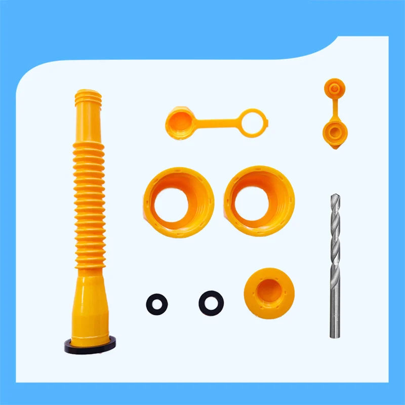 🔥LAST DAY PROMOTION SAVE 49%🔥Upgraded Replacement Gas Can Spout with Flexible Nozzle, Fit for Most 1/2/5/10 Gal Can