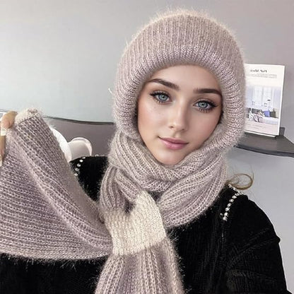❄️Hot Sale 49%OFF⛄Integrated Windproof Cap Scarf