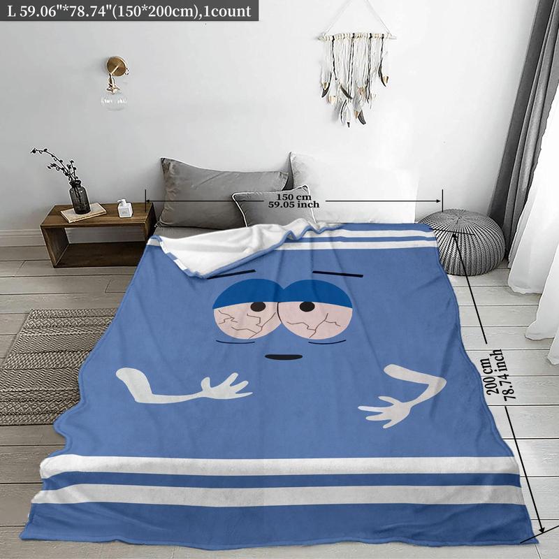 Ultra-Soft Cartoon Design Flannel Blanket