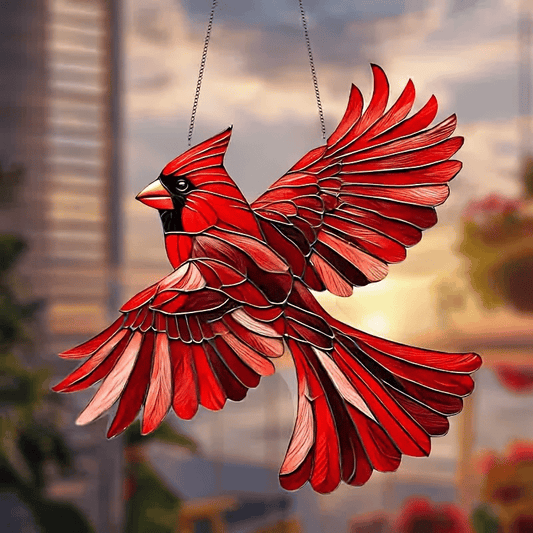 🔥Last Day 75% OFF-Winged Cardinal Christmas Ornaments